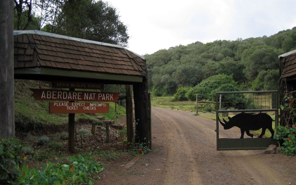 Aberdare National Park in Kenya